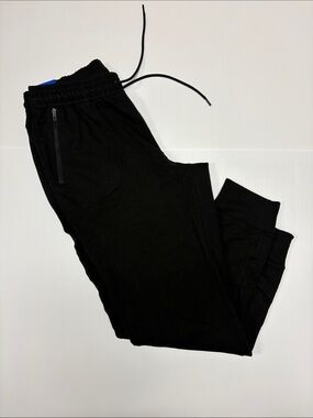 Men's Champion Black Jogger Pants - Casual Drawstring Sweatpants